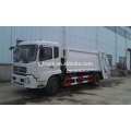 Dongfeng Tianjin 10CBM camión de basura / compacta camión de basura / compresor camión / gancho brazo camión de basura / brazo brazo camión de basura